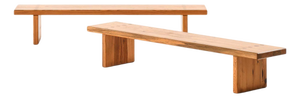 Pine Benches by Sven Larsson, 1970s, Set of 2