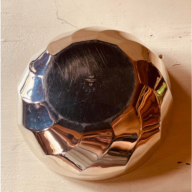 1980s Exceptional Christofle French Silverplate Wine Coaster - Art Deco Elegance For Sale - Image 5 of 9