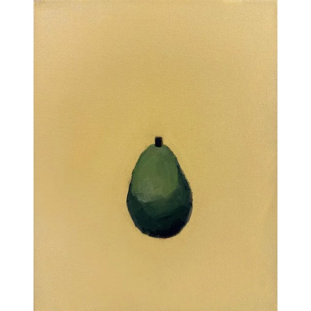 Avocado - Original Still Life Painting For Sale