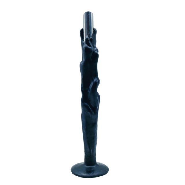Gaetano Pesce Candelabra, made of polyurethane resin modeled around a steel tube. Edizioni del Pesce for Meritalia. The...