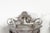 1920s French Iron Three-Light Lanterns with Scrolling Motifs and Foliage - a Pair For Sale - Image 9 of 12