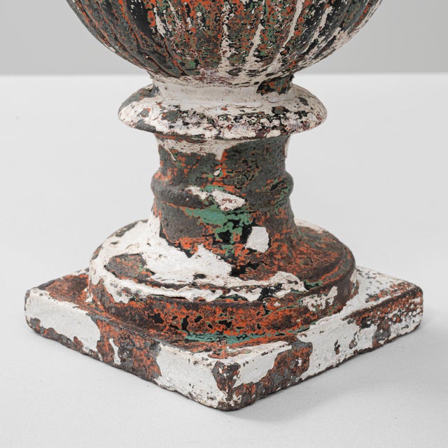 Brown 1900s French Cast Iron Planter For Sale - Image 8 of 18