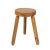 Mid-Century French Modern Wooden Tripod Stool in the style of Charlotte Perriand, 1950s For Sale - Image 14 of 18