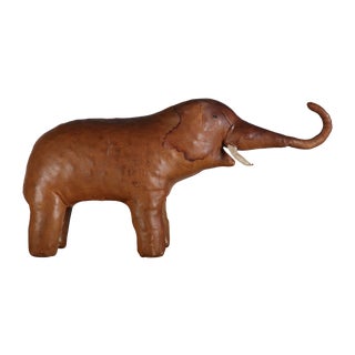 Svenskt Tenn Vintage Leather Elephant Ottoman For Sale