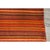 1950s Red Stripe Modern Vintage Mid Century Turkish Decorative Kilim Rug For Sale - Image 4 of 5