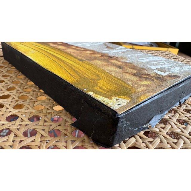 2000 - 2009 Vintage Juliet Holland Abstract Painting “Sounds of Summer” on Canvas For Sale - Image 5 of 7