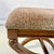 1970s Vintage French Empire Neoclassical Hollywood Regency Style X-Base Bench For Sale - Image 6 of 15