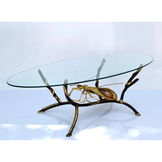 Henri Fernandez for Atelier Duval-Brasseur Coffee Table Illuminated Sculpture For Sale - Image 12 of 13