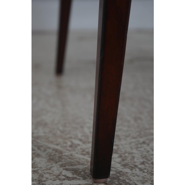 Henredon Rustic Finish 2 Drawer Serving Table For Sale - Image 11 of 17