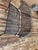 1950s Mid-Century Woodard Wrought Iron Mesh Patio Loveseat Settee For Sale - Image 5 of 7