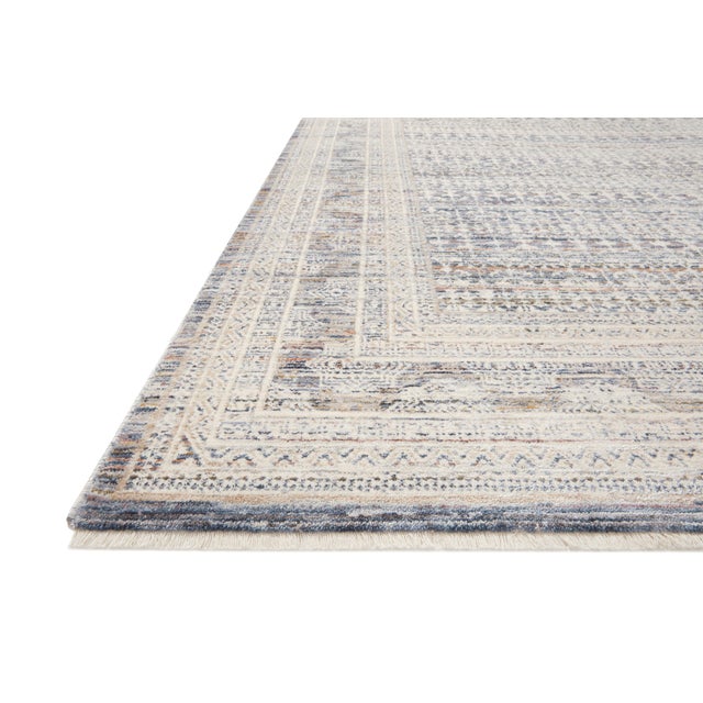 Loloi Rugs Amber Lewis x Loloi Zuma Ocean / Multi 9'-6" x 13'-1" Area Rug For Sale - Image 4 of 6