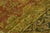 Shabby Chic No Pile Persian Rust/Blue Wool Rug - 9'9'' X 12'8'' For Sale In New York - Image 6 of 10