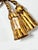 1960s Vintage Italian Gilt Rope Curtain Tiebacks – Pair For Sale - Image 5 of 8
