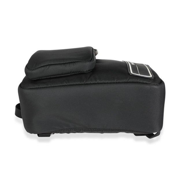 Prada Black Tessuto Pocket Nylon Technical Backpack For Sale - Image 4 of 6