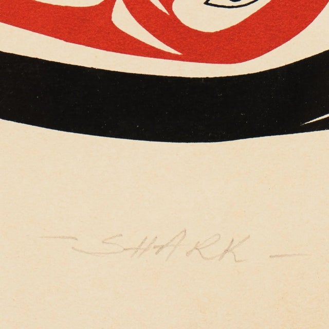 1970s Shark by Roy Henry Vickers, 1976 For Sale - Image 5 of 8