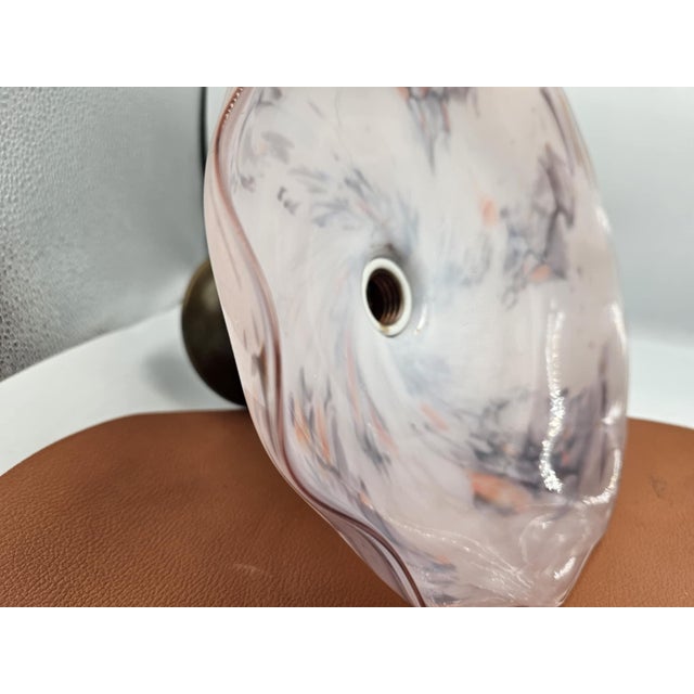 1920s Art Deco Brass Ceiling Lamp, 1920s For Sale - Image 5 of 8