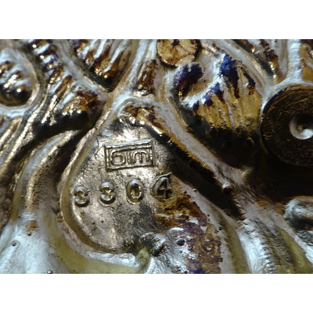 Vintage Bronze Swan-Neck Lamp from Le Dauphin, 1976 For Sale - Image 17 of 18