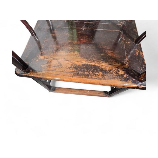 Set of 19th Century Qing Dynasty Chinese Armchairs, 1860 For Sale - Image 13 of 16