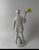 Ceramic White Porcelain Statue of a Revolutionary with a Device for a Flag or Flower, 1950s For Sale - Image 7 of 18