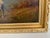 Antique Oil Painting on Canvas Cows Farm Landscape Pastoral Scene Signed Framed For Sale - Image 10 of 15