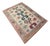 Vintage Handwoven Wool Rug with Geometric Patterns For Sale