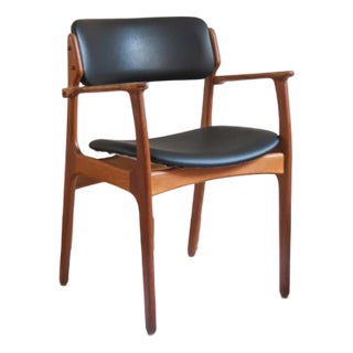 Teak Armchair by Erik Buch for O.D. Møbler, Denmark, 1960s For Sale