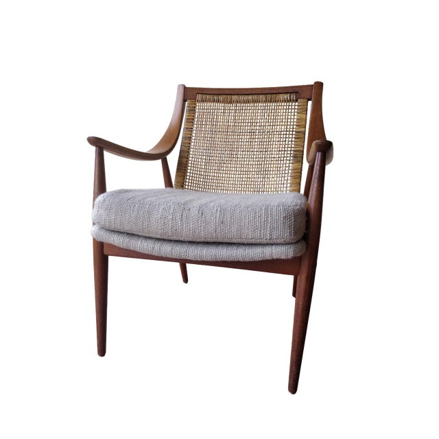 1950s Mod. 147 Chair by Peter Hvidt & Orla Molgaard Nielsen for France & Son, 1950s For Sale - Image 5 of 10