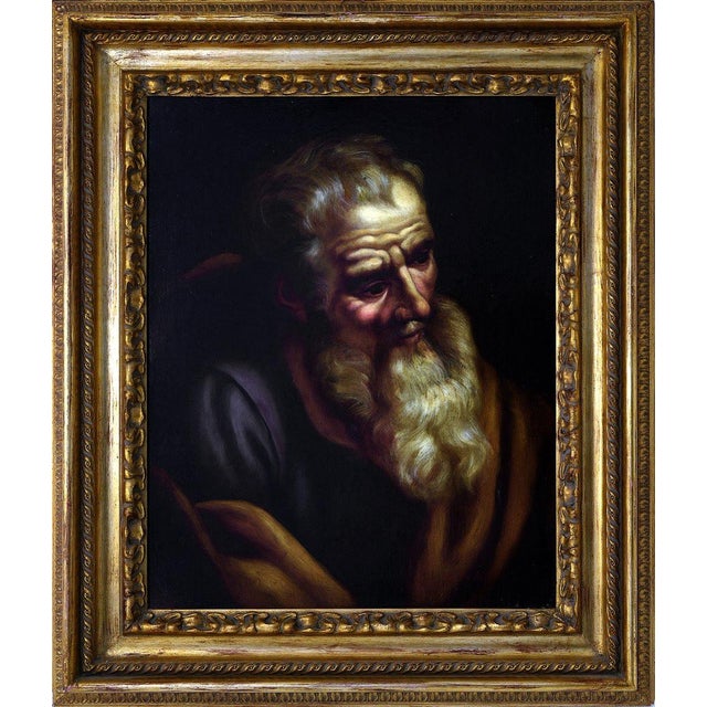 Ciro De Rosa, Testa di Filosofo, Oil on Canvas, 1990s, Framed For Sale - Image 6 of 6