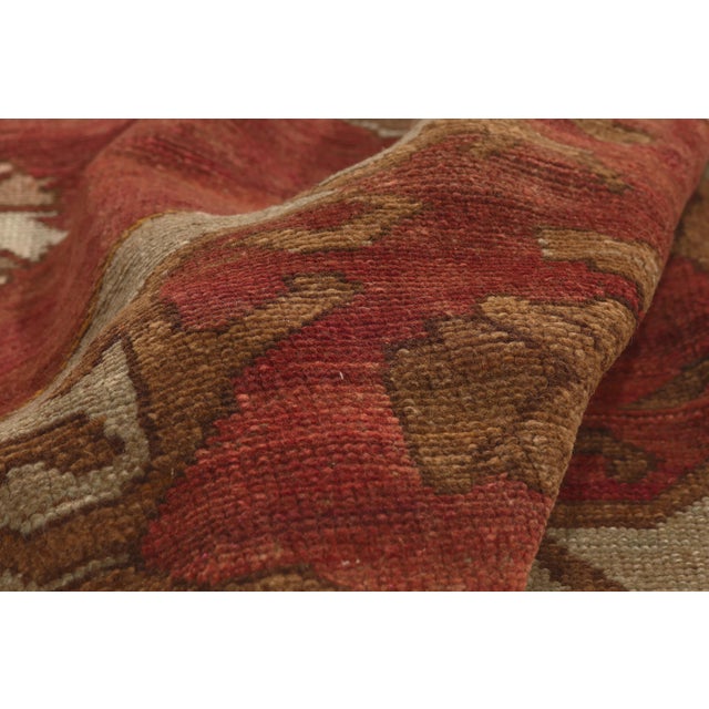 Vintage Turkish Oushak Rug, 06'00 X 10'07 For Sale In Dallas - Image 6 of 10
