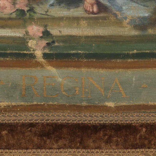 Procession Banner Painting, Painting on Canvas, Framed For Sale - Image 9 of 14