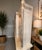 Late 19th Century Late 19th Century Coastal Reeded Bamboo Buffet Cabinet Travertene Top and Display Hutch For Sale - Image 5 of 6