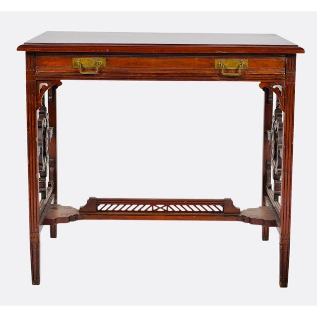 Few furniture movements rewarded restraint quite like the English Aesthetic Movement. Rather than relying on heavy carving...