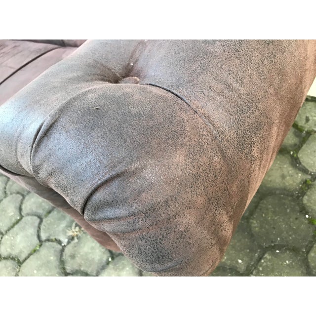 Chesterfield Style Couch Sofa, 1990s For Sale - Image 11 of 18