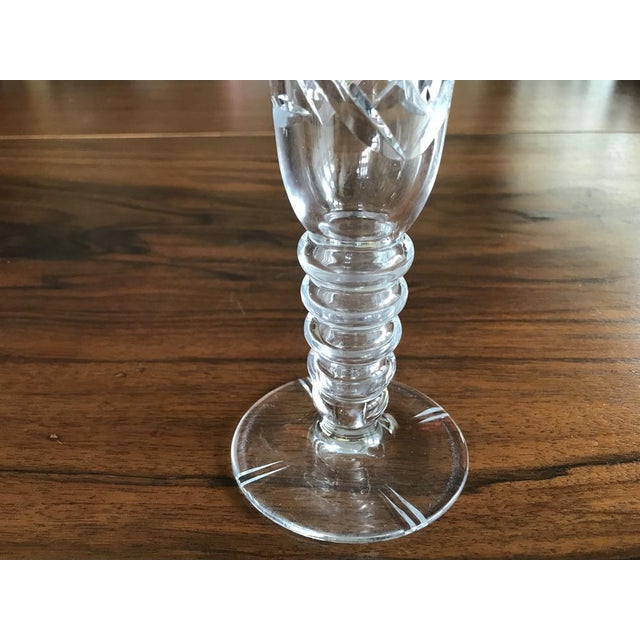 1970s Vintage Crystal Vase, 1970s For Sale - Image 5 of 18