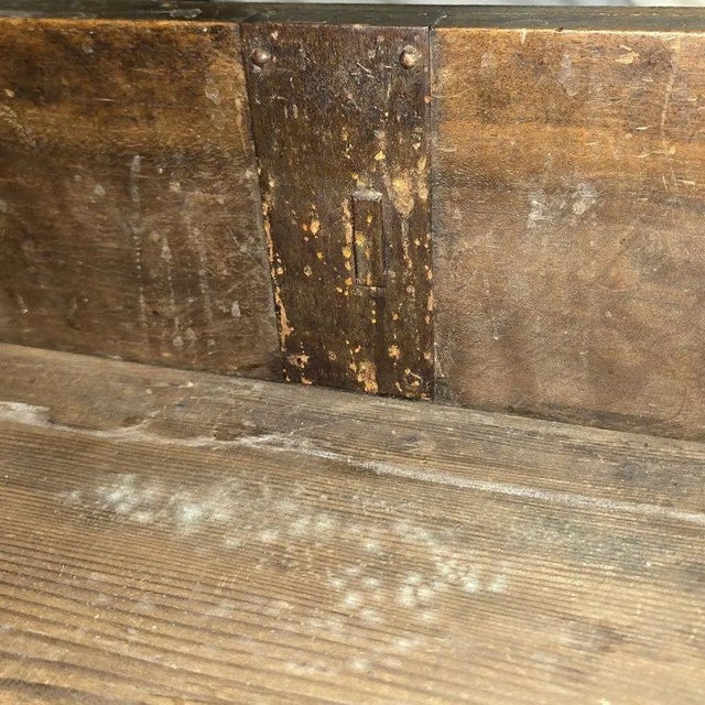 Antique French Provincial Walnut Commode Inlaid 3 Drawer Chest Late 18th C For Sale - Image 11 of 13