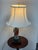 Vintage Chinese Famille Rose Porcelain Court Figure Table Lamp For Sale - Image 11 of 12