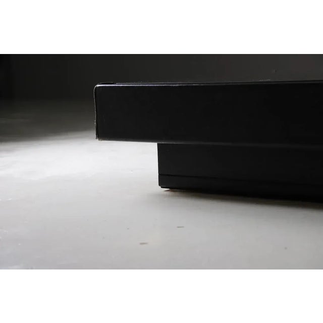 Leather Wrapped Coffee Table by Sonja Wasseur, 1977 For Sale - Image 6 of 10