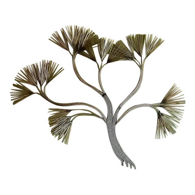 Curtis Jere 1987 Brass Cypress Tree For Sale