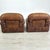 Italian Leather Club Chairs - A Pair For Sale - Image 4 of 13