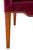 Burgundy Custom Velvet High-Back Armchairs With Greek Key Nailhead Trim — Pair For Sale - Image 8 of 8
