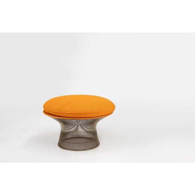 Set of Model 1705 Easy Chair and Ottoman by Warren Platner for Knoll, 1966 For Sale - Image 9 of 18