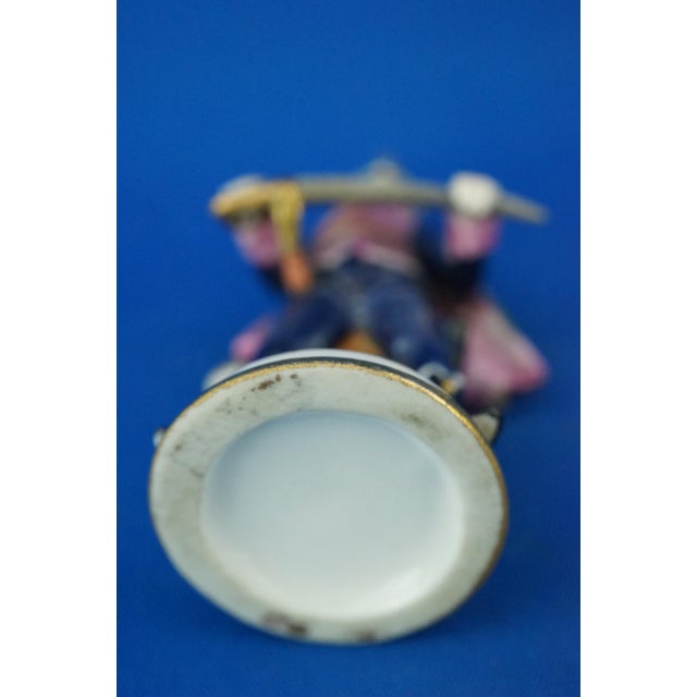 Miniature Hussar Soldier Sculpture in Porcelain from Real Casa Ferdinandea - Ginori,19th Century, Italy, 19th Century For Sale - Image 18 of 18