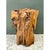 Camel Vintage Natural Wood Stump Table For Sale - Image 8 of 12