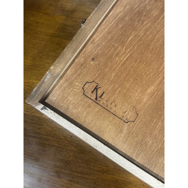 Mid Century Kling Colonial Drop Leaf Tea or Bar Cart For Sale - Image 13 of 13