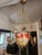 Red 19th Century Asian Art Nouveau Candle Chandelier For Sale - Image 8 of 8