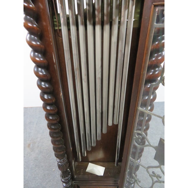 Revere Telechron 9 Tube Mahogany Grandfather Clock Chairish