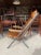 Metal Vintage Lounge Chair in Tan Leather For Sale - Image 7 of 11