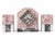 Metal French Art Deco Marble Clock Garniture Set from Saint-Hilaire-Du-Harcouët, 1925, Set of 3 For Sale - Image 7 of 7
