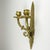 Metal Antique Empire Bronze Wall Candle Sconce, Italy, Late 19th Century For Sale - Image 7 of 18