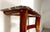 1950s Mid-Century Modern Italian Console Table in Teak and Marble For Sale - Image 5 of 11